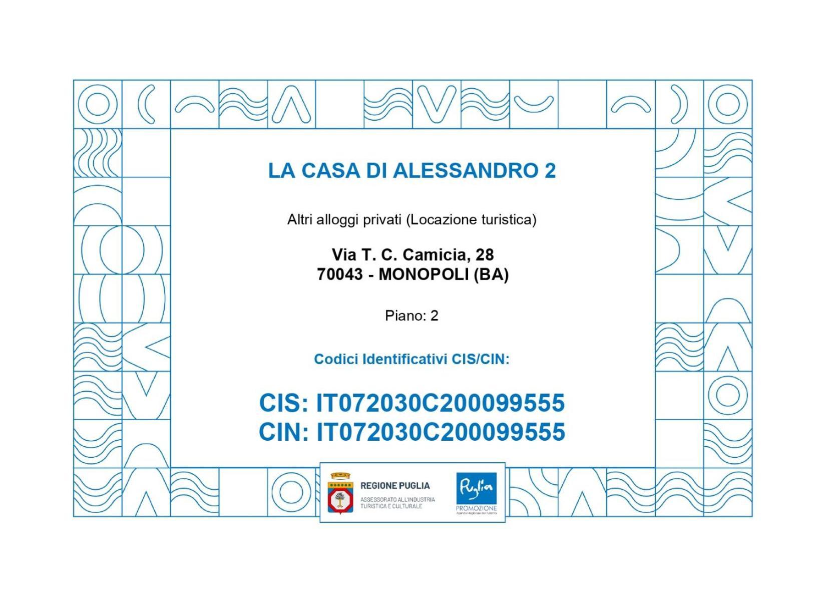 La Casa Di Alessandro Monopoli Ngoại thất bức ảnh